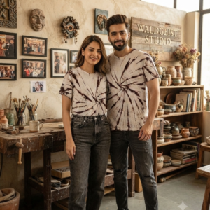 The Earthbound Root Spiral Tie-Dye Tee