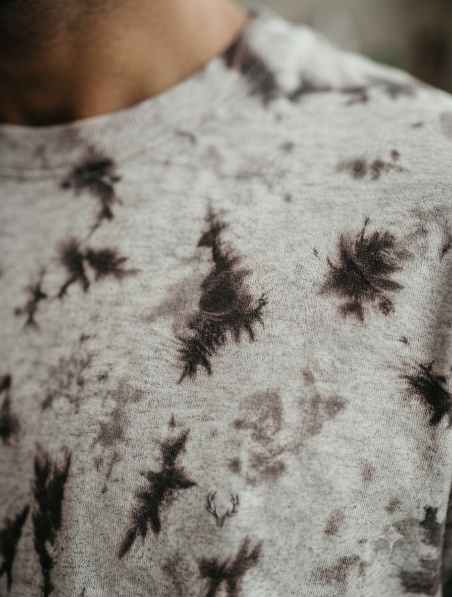 The Scattered Forest Floor Crinkle Tee - Image 2